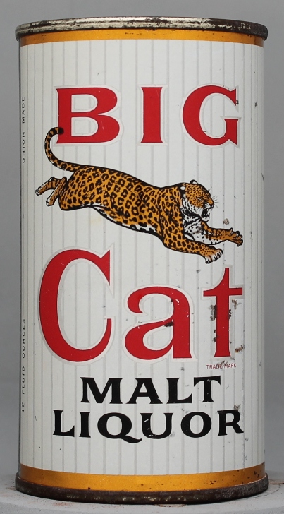 Big Cat Malt Liquor Flat Top Can