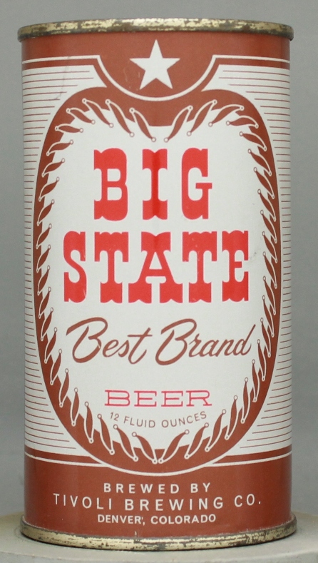 Big State Beer Flat Top Can