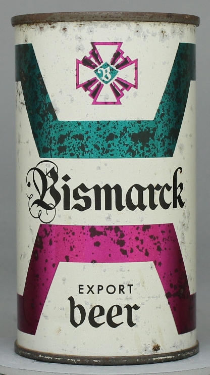 Bismarck Export Beer Flat Top Can