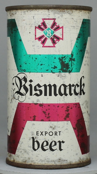 Bismarck Export Beer Flat Top Can