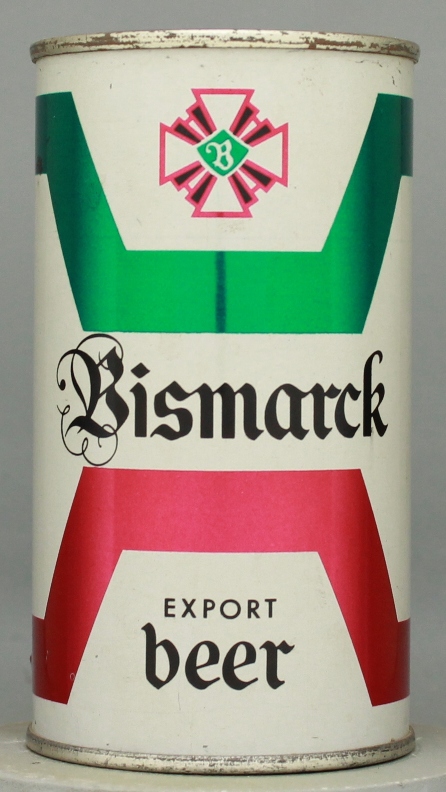 Bismarck Export Beer Flat Top Can