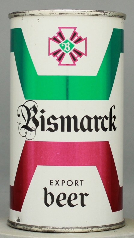 Bismarck Export Beer Flat Top Can