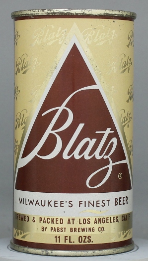 Blatz Beer Flat Top Can