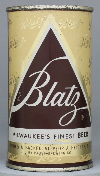 Blatz Beer Flat Top Can