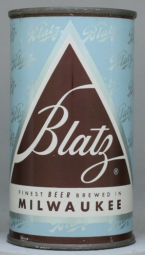 Blatz Beer Flat Top Can
