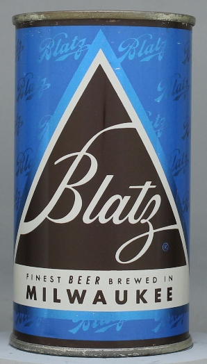 Blatz Beer Flat Top Can