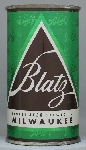 Blatz Beer Flat Top Can