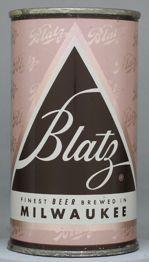 Blatz Beer Flat Top Can