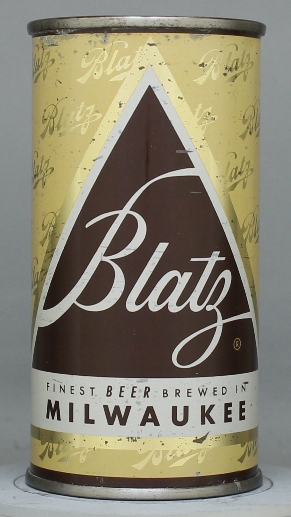 Blatz Beer Flat Top Can