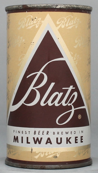 Blatz Beer Flat Top Can