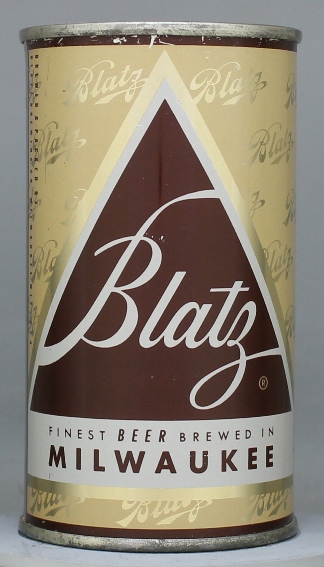 Blatz Beer Flat Top Can