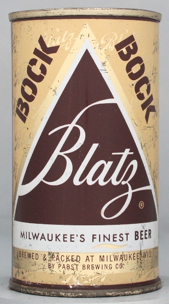 Blatz Milwaukee's Finest Bock Flat Top Can