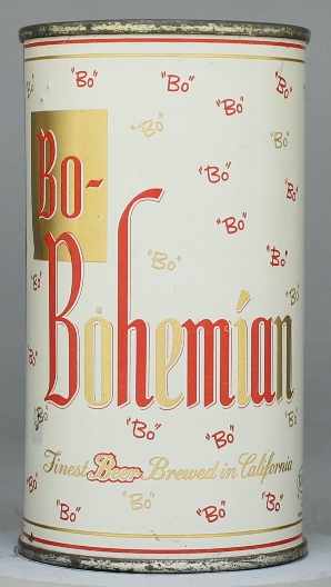 Bo-bohemian Beer Flat Top Can