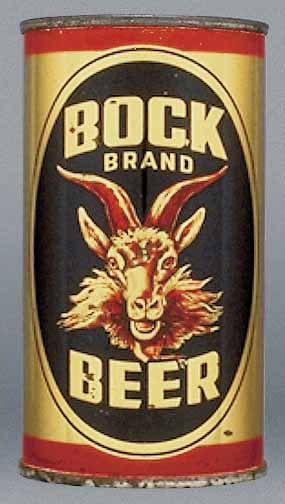 Bock Brand Bock Flat Top Can