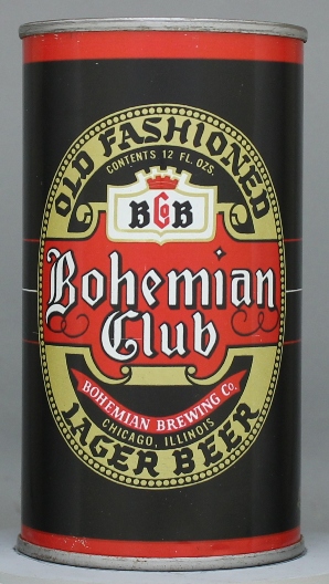 Bohemian Club Old Fashioned Beer Flat Top Can