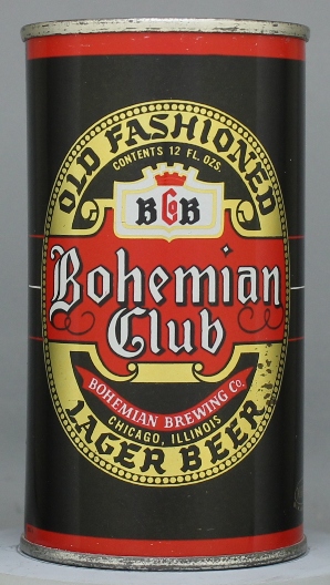 Bohemian Club Old Fashioned Beer Flat Top Can