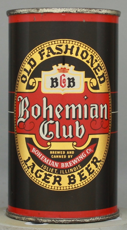 Bohemian Club Old Fashioned Beer Flat Top Can