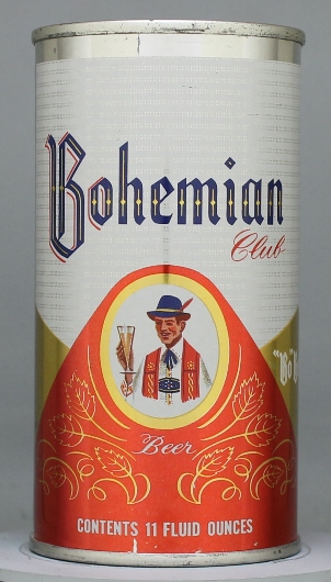 Bohemian Club Beer Flat Top Can