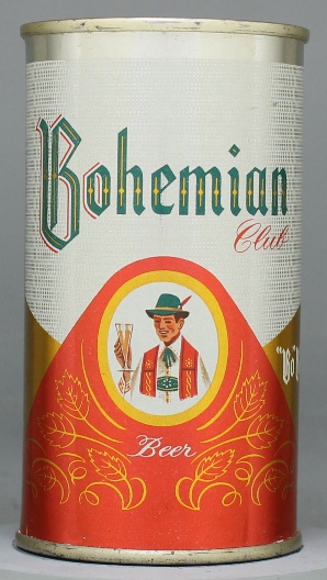 Bohemian Club Beer Flat Top Can