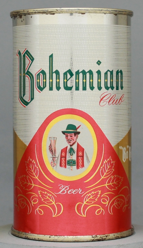 Bohemian Club Beer Flat Top Can