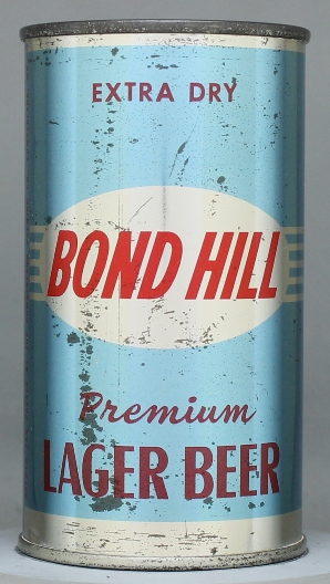 Bond Hill Premium Beer Flat Top Can