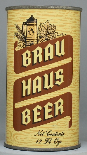 Brau Haus Beer Flat Top Can