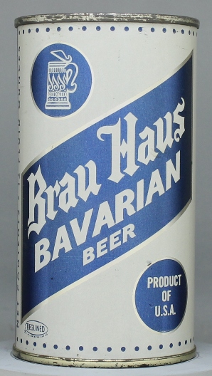 Brau Haus Bavarian Beer Flat Top Can
