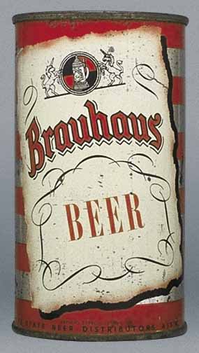 Brauhaus Beer Flat Top Can