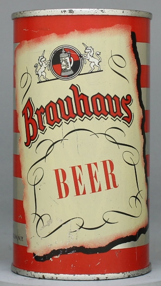 Brauhaus Beer Flat Top Can