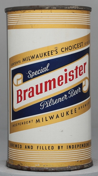 Braumeister Special Pilsener Beer Flat Top Can