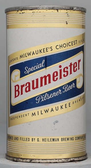 Braumeister Special Pilsener Beer Flat Top Can