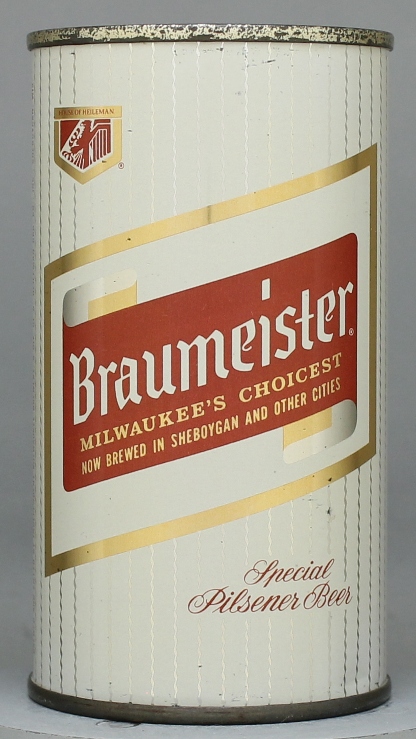Braumeister Pilsener Beer Flat Top Can