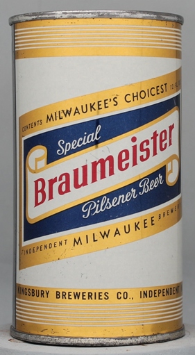Braumeister Special Pilsener Beer Flat Top Can