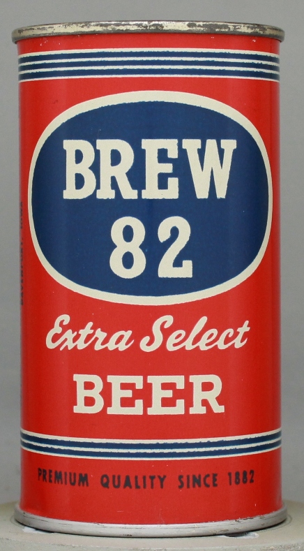Brew 82 Select Beer Flat Top Can