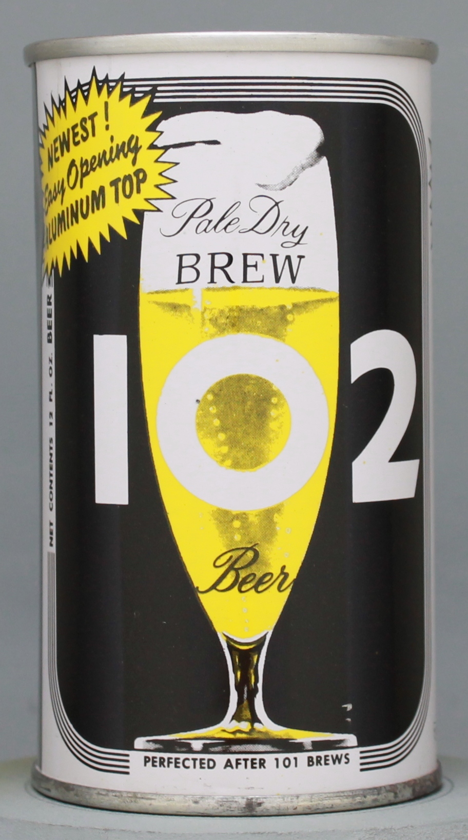 Brew 102 Beer Flat Top Can