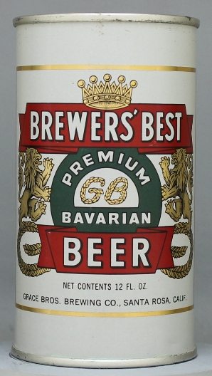Brewers' Best Bavarian Beer Flat Top Can
