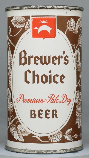 Brewer's Choice Premium Pale Beer Flat Top Can
