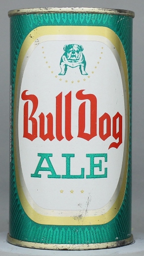 Bull Dog Ale Flat Top Can