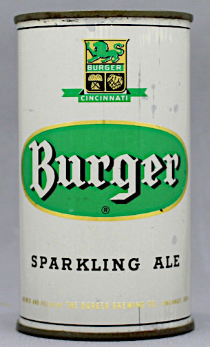 Burger Sparkling Ale Flat Top Can