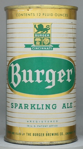 Burger Sparkling Ale Flat Top Can