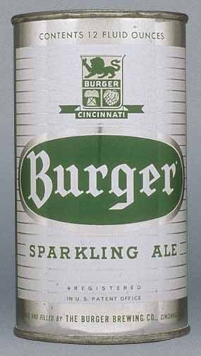 Burger Sparkling Ale Flat Top Can