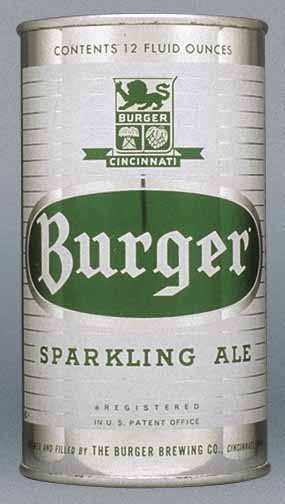 Burger Sparkling Ale Flat Top Can