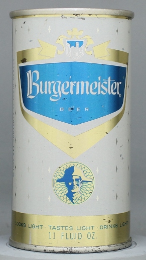 Burgermeister Beer Flat Top Can