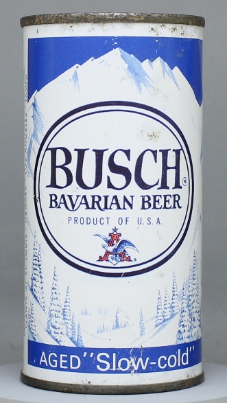 Busch Bavarian Beer Flat Top Can