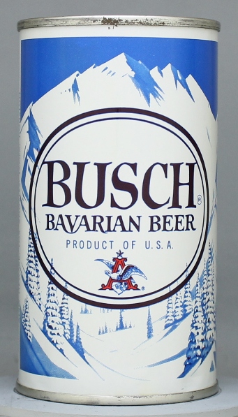 Busch Bavarian Beer Flat Top Can