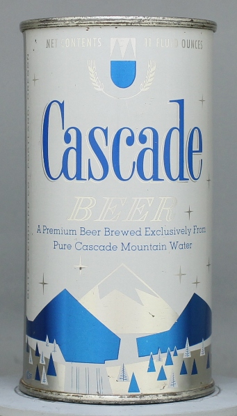 Cascade Beer Flat Top Can