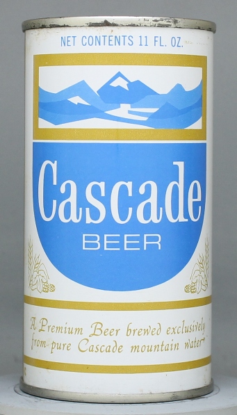 Cascade Beer Flat Top Can