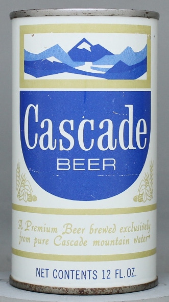 Cascade Beer Flat Top Can