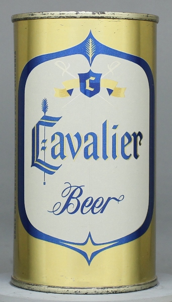 Cavalier Beer Flat Top Can