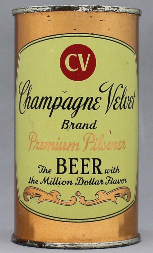 Champagne Velvet Br Prem. Pils Beer Flat Top Can
